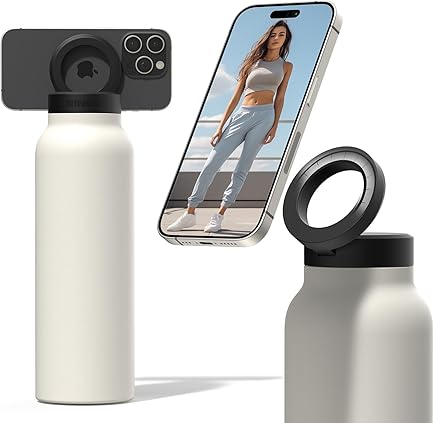Etendro - Bouteille d'eau avec support magnétique